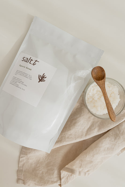 Magnesium chloride muscle recovery soak